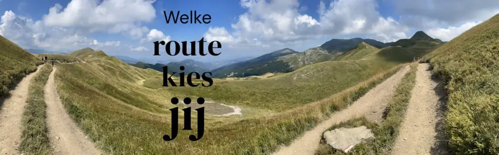 welke route kies jij? ga je door zoals je altijd hebt gedaan, of kies je een ander pad waarbij je nog niet weet welke uitdagingen op je wachten.